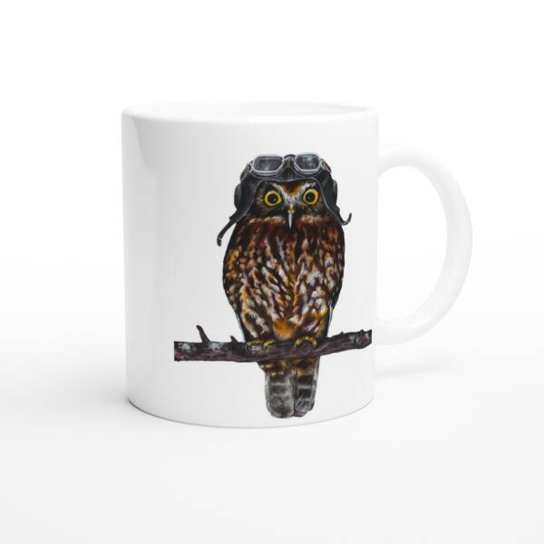 Morpilot on White 11oz Ceramic Mug