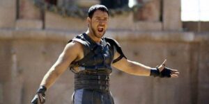 it's russel crowe from Gladiator back when he and we were young