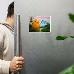 Moby Duck Magnet