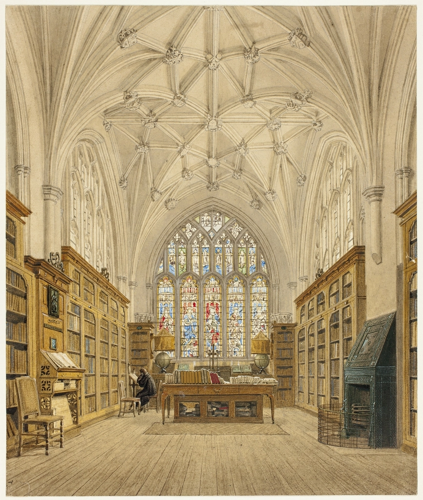 Library Winchester College Frederick MacKenzie